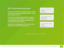 Tablet Screenshot of bn-umwelt.de